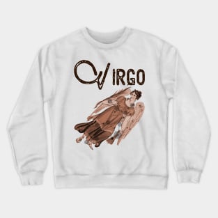 Virgo ))(( Astrological Sign Zodiac Constellation Design Crewneck Sweatshirt